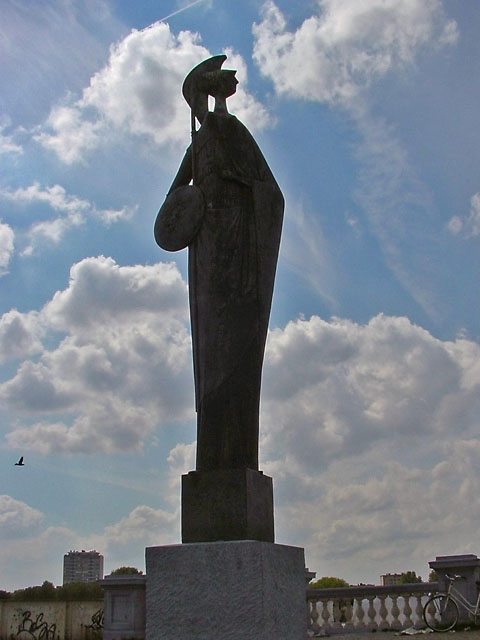 Antwerp statue